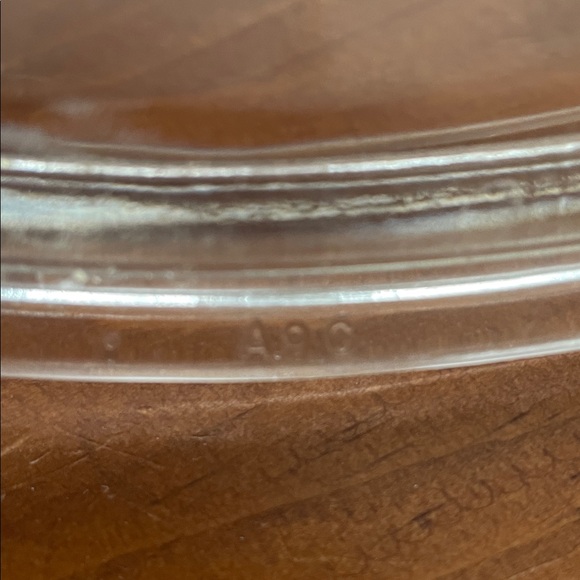 Set of 3- Vintage Pyrex/CorningWare Glass Lids - Picture 6 of 10